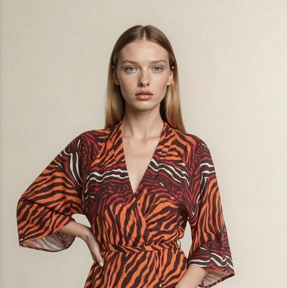 Banana Republic x Issa London Kimono Dress – Size 6 - Picture 5 of 5